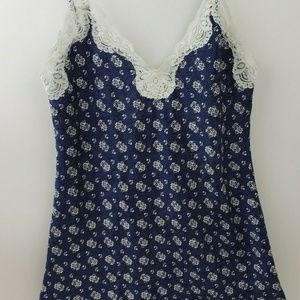 Victoria's Secret Gold Label Long Lacy Camisole